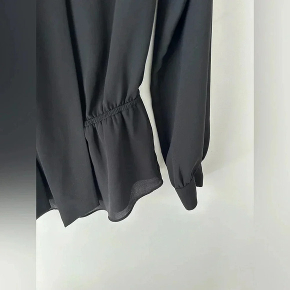 Aritzia Babaton collard plunge attached scarf  top - Picture 7 of 13